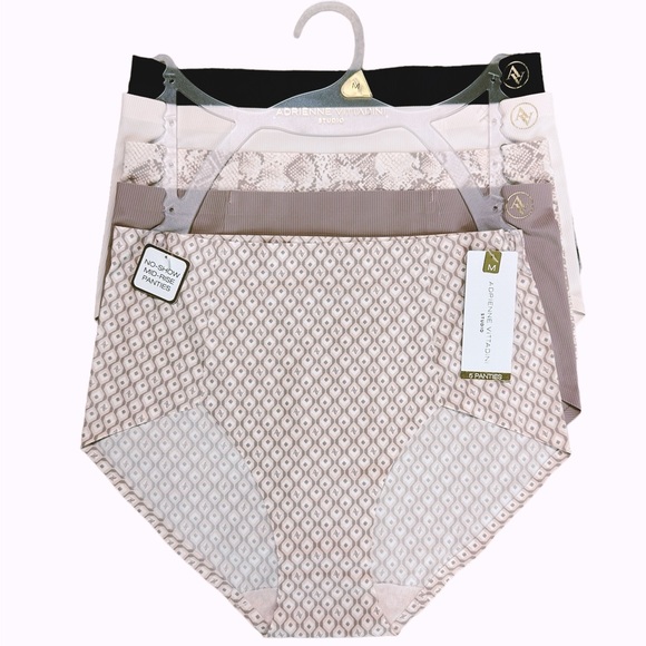 Adrienne Vittadini Other - Adrienne Vittadini 5-PK No Show Panties